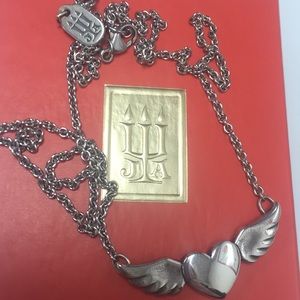 James Avery let love soar heart necklace